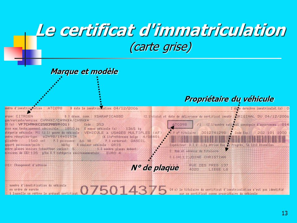 Mise à jour 74 imagen numéro de formule du certificat d